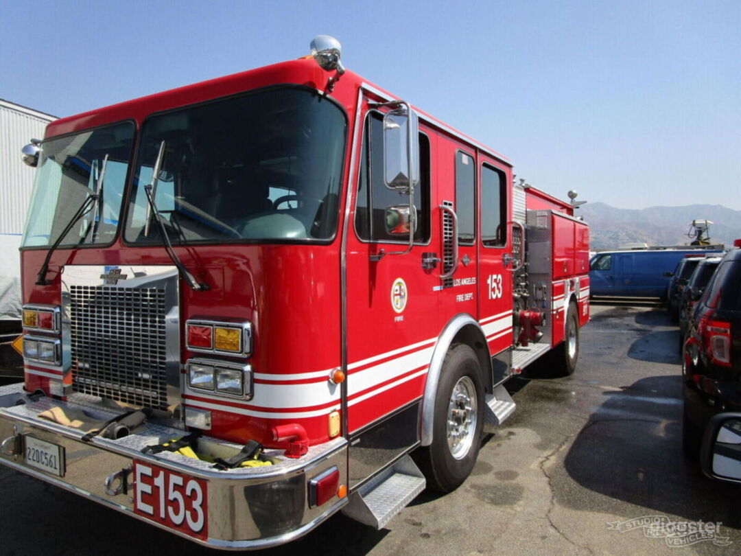Spartan Pumper Firetruck emergency production vehicle